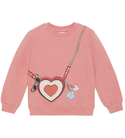 Minymo Sweatshirt - Strawberry Ice m. Print Minymo Sweatshirt - Strawberry Ice m. Print