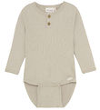 Minymo Bodysuit - L/æ - Rib - Pure Cashmere