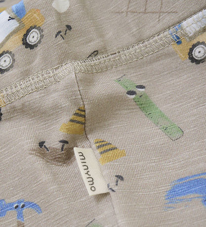 Minymo Trousers - Pure Cashmere w. Print