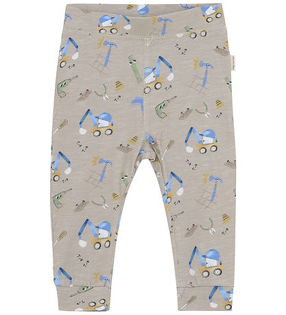 Minymo Trousers - Pure Cashmere w. Print