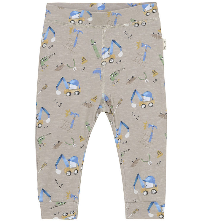 Minymo Baby Bukser - Pure Cashmere - 68