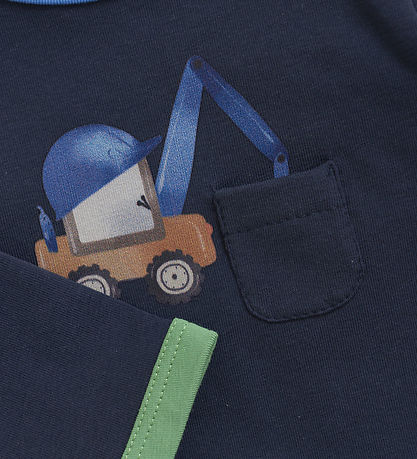 Minymo Body l/æ - Blue Nights m. Print Minymo Body l/æ - Blue Nights m. Print