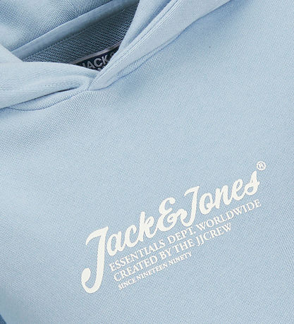 Jack & Jones Hættetrøje - JjBeau - Chambray Blue