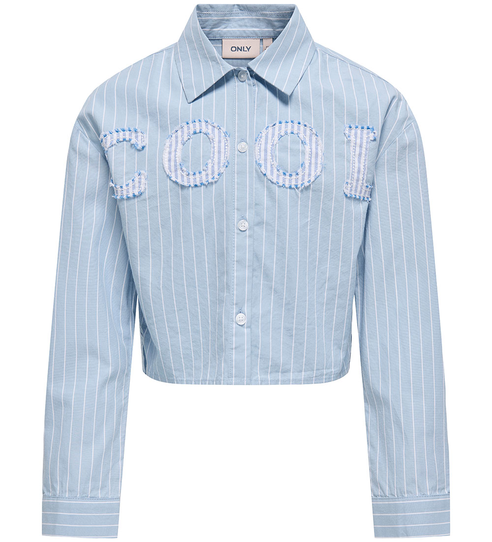 Kids Only Hemd - KogEtta - Soft Chambray/White m. Cool - Kids Only - 13 Jahre (158) - Hemd/Bluse