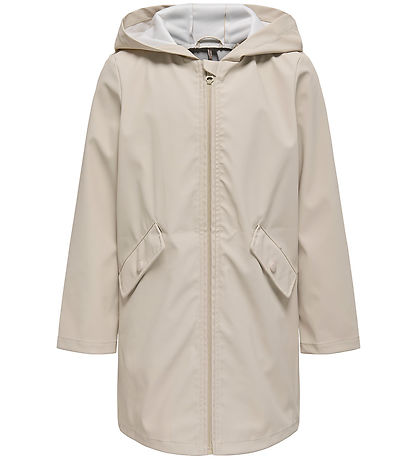 Kids Only Regnfrakke - PU - KogElisa - Silver Lining Kids Only Regnfrakke - PU - KogElisa - Silver Lining