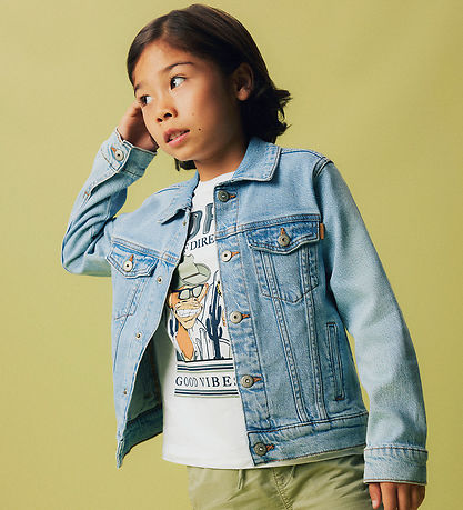 Name It Denimjakke - NkmJagger - Light Blue Denim