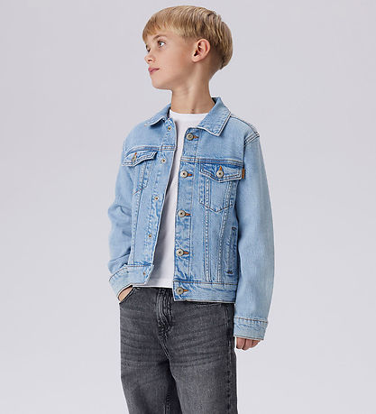 Name It Denimjakke - NkmJagger - Light Blue Denim