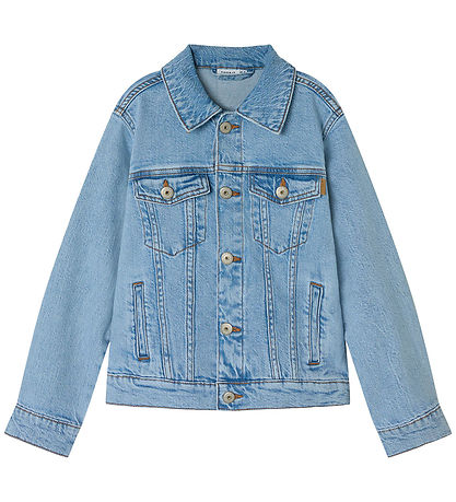 Name It Denimjakke - NkmJagger - Light Blue Denim