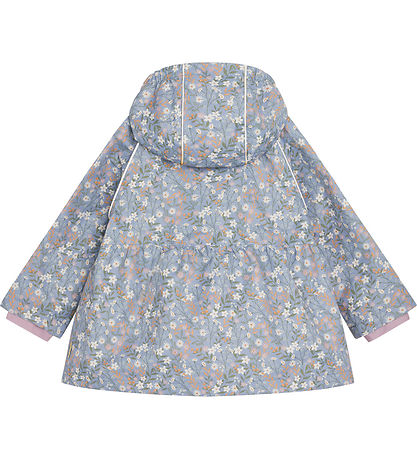 Hust and Claire Sommerjakke - HCObia - Blue Flint m. Blomster Hust and Claire Sommerjakke - HCObia - Blue Flint m. Blomster