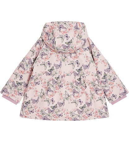 Hust and Claire Sommerjakke - HCObia - Peach Dust m. Sommerfugle