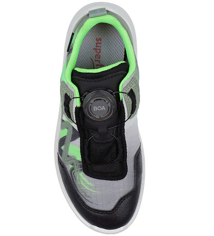 Superfit Sko - Kicks - Sort/Grøn Superfit Sko - Kicks - Sort/Grøn
