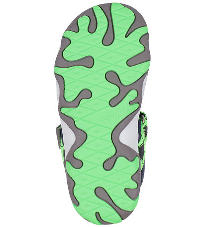 Superfit Sandaler - Mike 3.0 - Blå/Grøn Superfit Sandaler - Mike 3.0 - Blå/Grøn