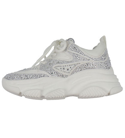 Steve Madden Sko - Jprivy - White Rhinestone Steve Madden Sko - Jprivy - White Rhinestone