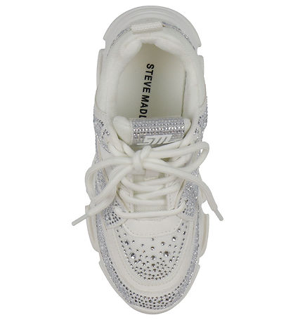 Steve Madden Sko - Jprivy - White Rhinestone Steve Madden Sko - Jprivy - White Rhinestone