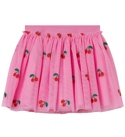 Stella McCartney Kids Tylnederdel - Rosa m. Broderi Stella McCartney Kids Tylnederdel - Rosa m. Broderi