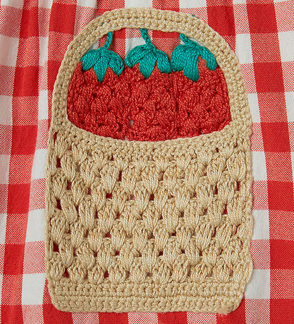 Stella McCartney Kids Shorts - Rosso/Hvidternet Stella McCartney Kids Shorts - Rosso/Hvidternet