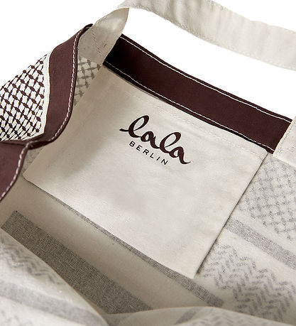 Lala Berlin Shopper - Maja - Heritage Stripe Brown