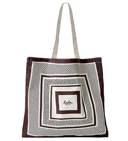 Lala Berlin Shopper - Maja - Heritage Stripe Brown