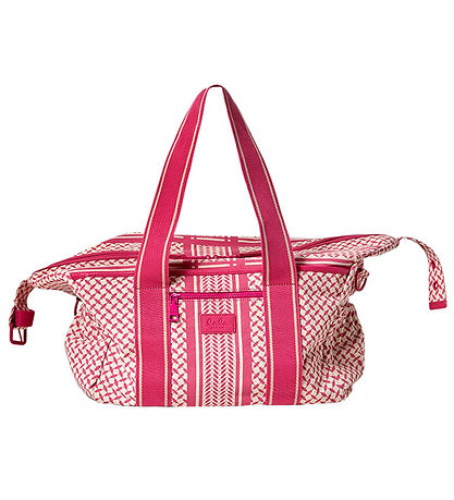 Lala Berlin Taske - Big Bag Muriel 2.0 - Heritage Stripe Pink