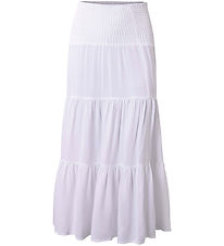Hound Nederdel - Maxi Smock - Hvid Hound Nederdel - Maxi Smock - Hvid