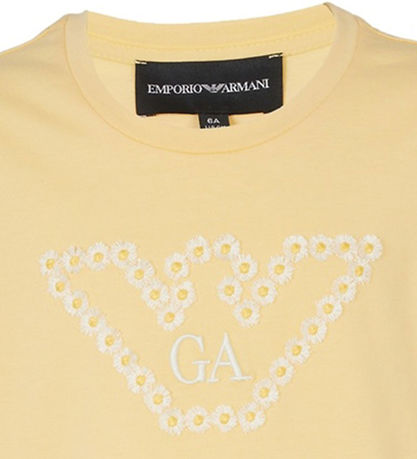 Emporio Armani T-shirt - Golden Haze m. Logo Emporio Armani T-shirt - Golden Haze m. Logo