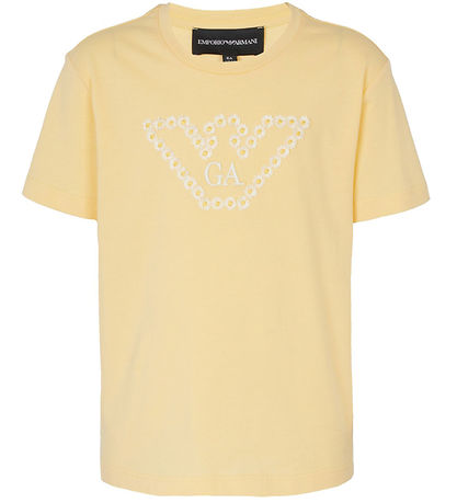 Emporio Armani T-shirt - Golden Haze m. Logo Emporio Armani T-shirt - Golden Haze m. Logo