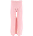 Emporio Armani Bukser - Strik - Pink/Off White Emporio Armani Bukser - Strik - Pink/Off White