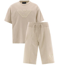 Emporio Armani Shorts/T-shirt - Silver Linning Emporio Armani Shorts/T-shirt - Silver Linning