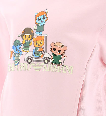 Emporio Armani Sweatshirt - Festival Bloom m. Print Emporio Armani Sweatshirt - Festival Bloom m. Print