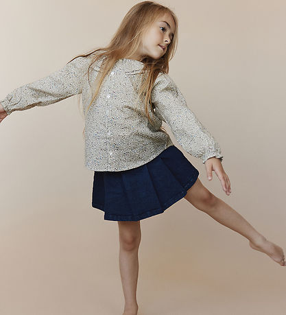 Sofie Schnoor Nederdel - Denim - Dark Denim Blue