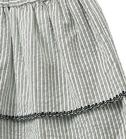 Sofie Schnoor Nederdel - Black Thin Stripe Sofie Schnoor Nederdel - Black Thin Stripe
