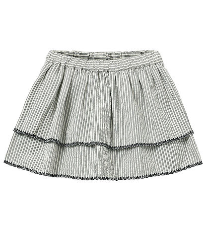 Sofie Schnoor Nederdel - Black Thin Stripe