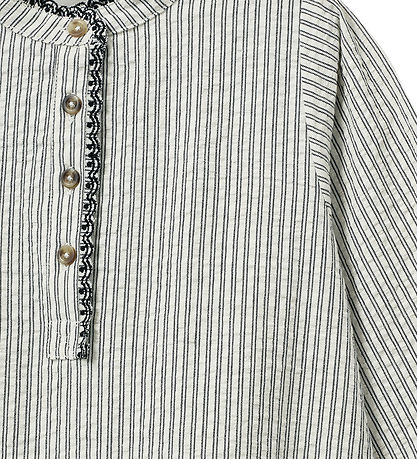 Sofie Schnoor Kjole - Black Thin Stripe Sofie Schnoor Kjole - Black Thin Stripe