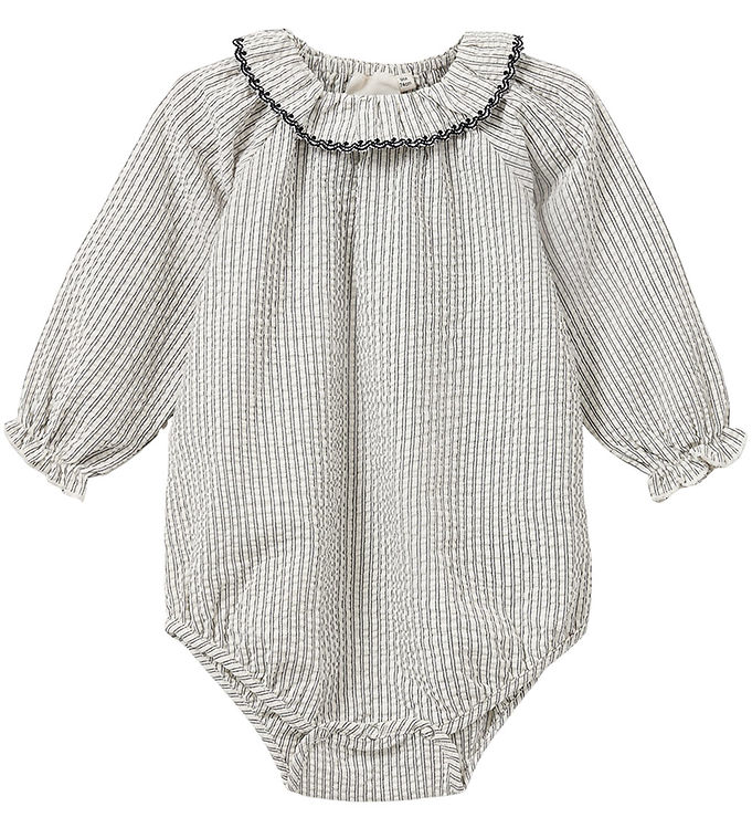 Sofie Schnoor Body l/æ - Black Thin Stripe