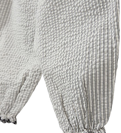 Sofie Schnoor Bukser - Black Thin Stripe