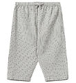 Sofie Schnoor Bukser - White Black Striped Sofie Schnoor Bukser - White Black Striped