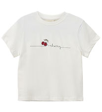 Sofie Schnoor T-shirt - Snow White/Cherry Sofie Schnoor T-shirt - Snow White/Cherry