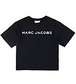 Little Marc Jacobs T-shirt - Sort m. Hvid Little Marc Jacobs T-shirt - Sort m. Hvid