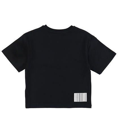 Little Marc Jacobs T-shirt - Sort m. Hvid Little Marc Jacobs T-shirt - Sort m. Hvid