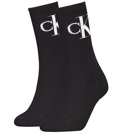 Calvin Klein Strømper - 2-pak - Sort