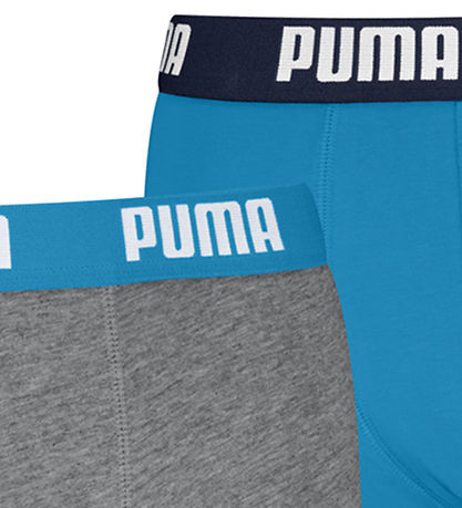 Puma Boxershorts - 2-pak - Blå/Grå