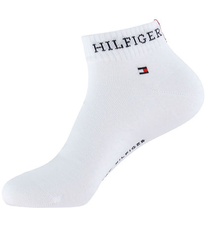 Tommy Hilfiger Strømper - 2-pak - Quarter - Hvid