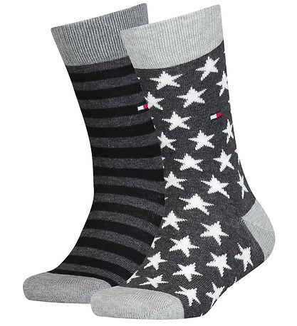 Tommy Hilfiger Strømper - Stars and Stripes - Sort Tommy Hilfiger Strømper - Stars and Stripes - Sort
