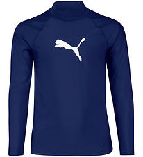 Puma Badebluse - UV50+ - Navy m. Logo Puma Badebluse - UV50+ - Navy m. Logo