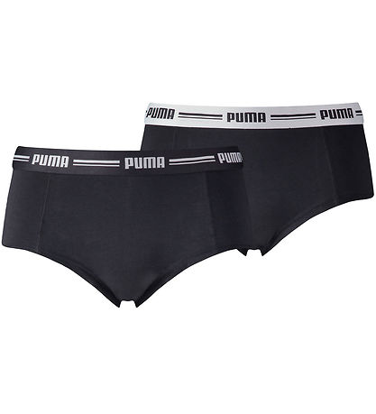 Puma Hipsters - 2-pack - Everyday - Kvinner - Svart