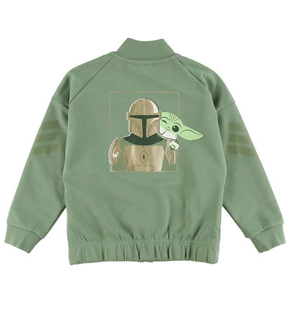 adidas Performance Cardigan - LK SW Mndo TT - Silgrn/Cybemt adidas Performance Cardigan - LK SW Mndo TT - Silgrn/Cybemt