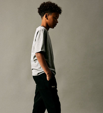 Name It T-Shirt - NkmOvan - Grey Melange m. Print