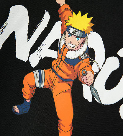 Name It T-shirt - Naruto - NkmOdal - Black m. Print