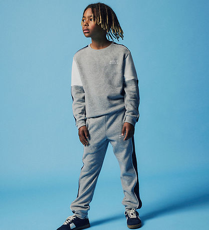 Name It Bluse - NkmRicce - Grey Melange Name It Bluse - NkmRicce - Grey Melange