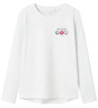 Name It Bluse - Moods - NkfVix - Bright White m. Print